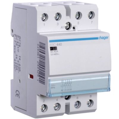 Hager ESC440 - contattore standard 4NA 40A 3M