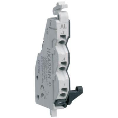 Hager HXA024H - alarm contact 1NA+1NC H3/H3+