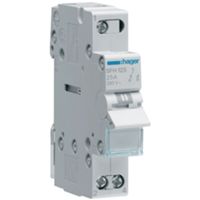 Hager SFH125 - interrupteur 1-2 1NA+1NC 1P 25A 1M