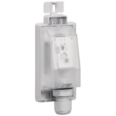 Hager EEN003 - Capteur crépusculaire IP55