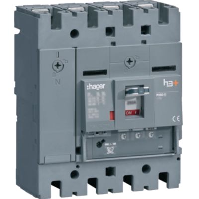 Hager HHT251GR - magnetotermico 4P 250A 25KA H3+