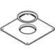 Geberit 388.123.24.1 - fixing plate with protective cover