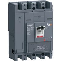 Hager HNW631JR - circuit breaker 4P 630A 40KA H3+