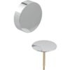 Geberit 150.281.11.1 - chrome plug and actuator for bath column