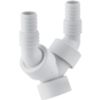 Geberit 152.767.11.1 - Porte flexible pour lave-linge/lave-vaisselle