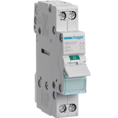Hager SBN225 - sezionatore 2P 25A AC
