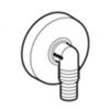 Geberit 240.020.21.1 - Siphon de remplacement pour évier/lave-vaisselle encastrable
