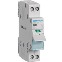Interrupteur et voyant lumineux Hager SBB225 - 2P 25A AC