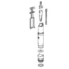 Geberit 241.290.00.1 - Cloche complète pour réservoir de WC Twico
