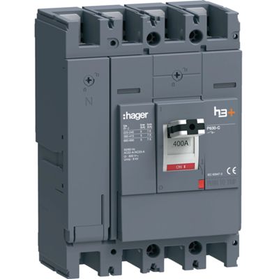Hager HCW401AR - interruttore 4P 400A H3+