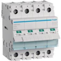 Interrupteur-sectionneur Hager SBN463 - 4P 63A 4M AC