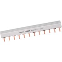 Hager KB463C - Barrette de câblage 4P 63A 24 broches