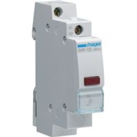 Hager SVN122 - Luz indicadora de CA LED roja