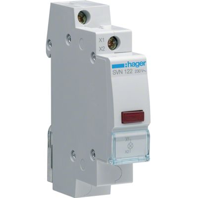 Hager SVN122 - Voyant LED rouge AC