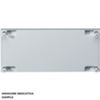 Hager FL702E - pannello frontale isolante 5x40 Orion Plus