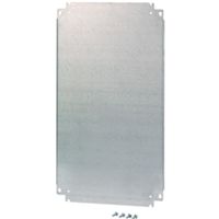 Hager FL407A - Placa trasera de acero Orion Plus de 48 x 25