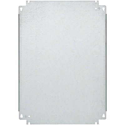 Hager FL408A - Placa trasera de acero Orion Plus de 48 x 35
