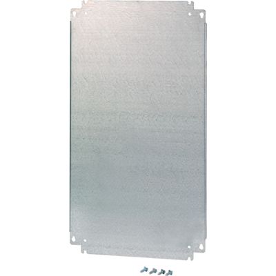 Hager FL511E - Placa trasera de acero Orion Plus de 78 x 50