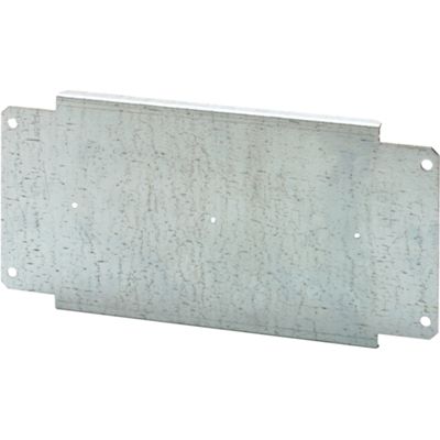 Hager FL313A - Plaque arrière en acier Orion Plus 15x50