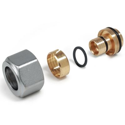 Giacomini R179MX016 - adattatore tubi in plastica 16 x (16,2 x 2,6)