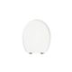 Ercos BS OPE 1 - Asiento de inodoro universal serie lacado blanco