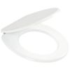 Ercos BS OPE 1 - universal toilet seat white lacquered series