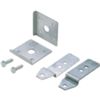 Hager FM640 - Par de soportes de montaje en pared Quadro