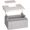 Hager FC446A - 405 mm Quadro 4 head and plinth