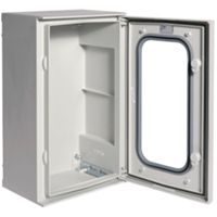 Hager FL259B - Puerta de vidrio Orion Plus de 50x30 con panel de poliéster