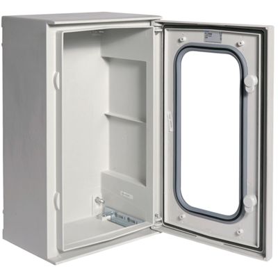 Hager FL259B - Panneau polyester pour porte transparent Orion Plus 50x30