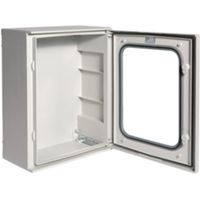 Hager FL263B - Puerta de vidrio Orion Plus de 50x40 con panel de poliéster