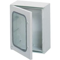 Hager FL271B - Puerta de vidrio Orion Plus de 65x50 con panel de poliéster