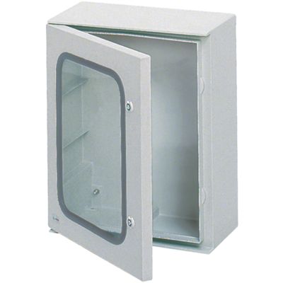 Hager FL271B - Puerta de vidrio Orion Plus de 65x50 con panel de poliéster
