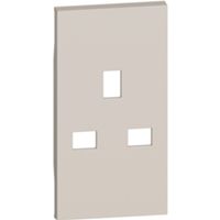 BTicino KM50 Living Now - British sand socket cover