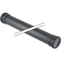 Geberit 390.010.14.1 - pipe 2 glasses 32 x 500 mm silent-PP