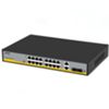 Vimar 46260.18P.03 - Conmutador de 16 puertos Gb, 2 ranuras de enlace ascendente y 2 ranuras SFP POE