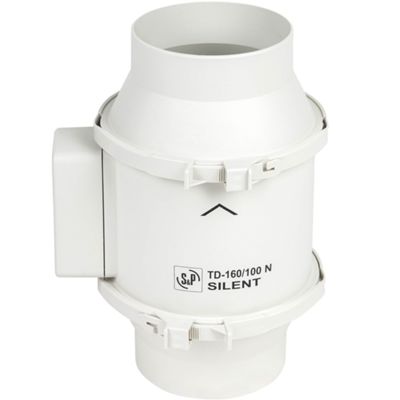 S&P 5211318000 - TD-160/100 N Silent inline fan