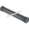 Geberit 390.310.14.1 - tube 2 verres 75 x 500 mm silencieux-PP