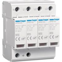 Hager SPB415D - Pararrayos T2 4P 15 kA