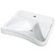 Idral 10192PLT - lavabo ergonomico Easy s/troppopieno