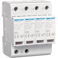 Hager SPB440D - 4P 40kA T2 surge arrester