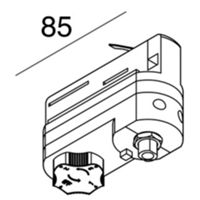 Novalux 106718.02 - Adaptateur ALL-TRACK 3P noir