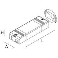 Novalux 101330.99 - 350mA 15W KONE power supply