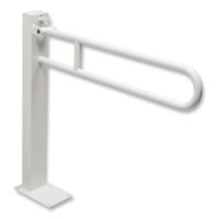 Iral 12006V-80 - Barra de apoyo plegable EASY, blanca, 80 cm