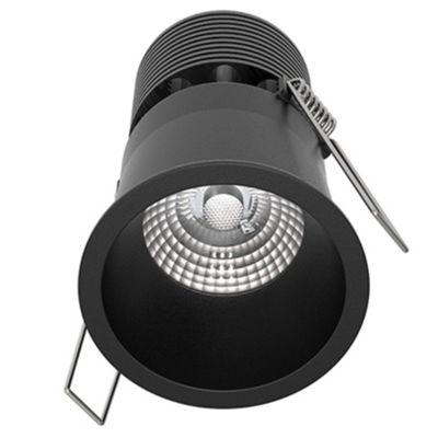 Novalux 103603.02 - Foco empotrable KONE negro de 7 W y 3000 K