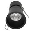 Novalux 103601.02 - Foco empotrable KONE negro de 10 W y 3000 K