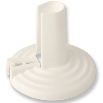 GTL 434200PB - Rosace April avec cache-tube blanc