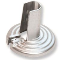 GTL 434200CR - rosone aprile con copritubo cromo