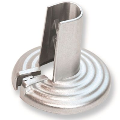 GTL 434200CR - rosone aprile con copritubo cromo