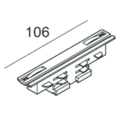 Novalux 106707.01 - Junta electrificada ALL-TRACK, blanca